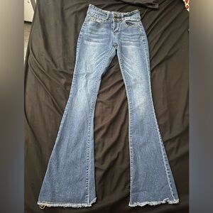 ‼️SOLD!!* Super adorbs flare Pastel Jeans